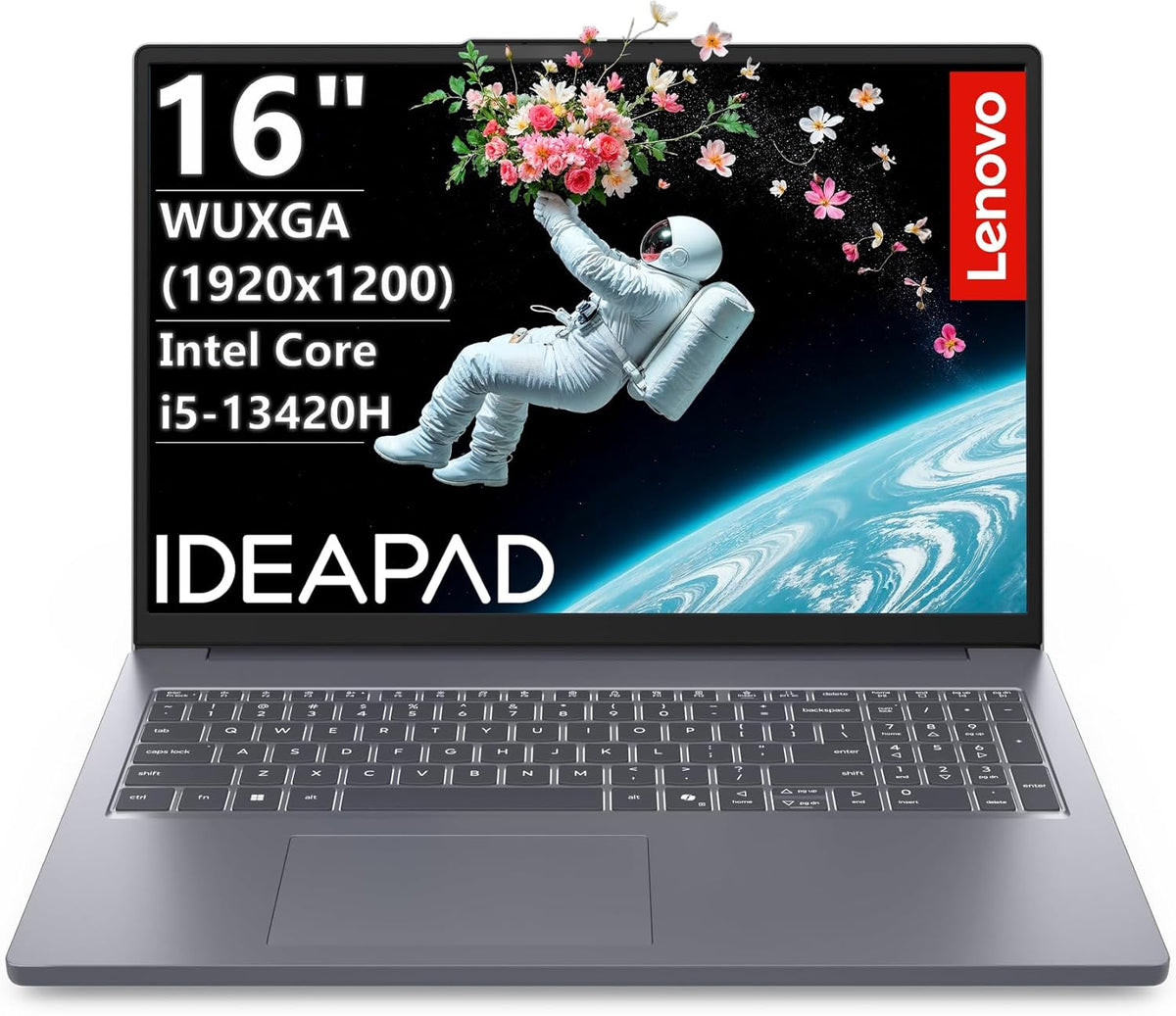 Lenovo Business Laptop with Copilot AI • 2026 Edition • Intel 13th Gen i5-13420H • 8GB DDR5 • 128GB SSD • 16" FHD+ • Microsoft 365 • WiFi 6 • Windows 11