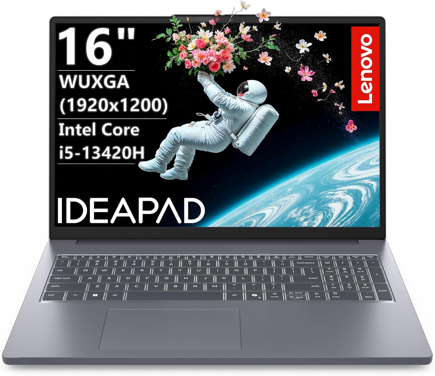 Lenovo Business Laptop with Copilot AI • 2026 Edition • Intel 13th Gen i5-13420H • 8GB DDR5 • 128GB SSD • 16" FHD+ • Microsoft 365 • WiFi 6 • Windows 11