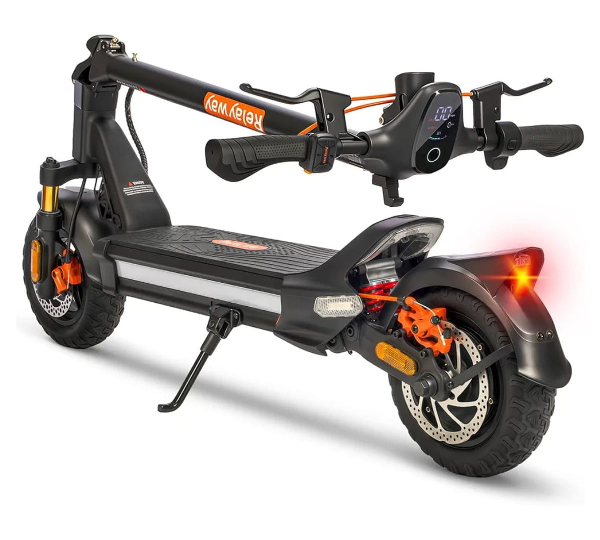 Offroad Electric Scooter 30 Mph Speed, 40-50 Miles Range, 300+ lb Capacity